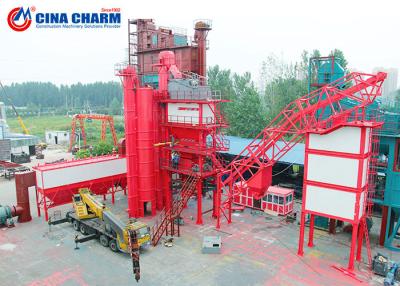 China 100 - 120 Ton Stationary Asphalt Concrete Plant , Double Mobile Asphalt Drum Mix Plant for sale