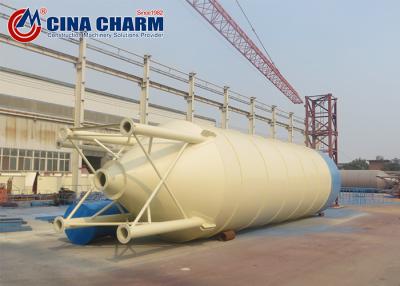 China Integral Type Q235 Steel Material 50T Cement Silo For Engineering Construction for sale