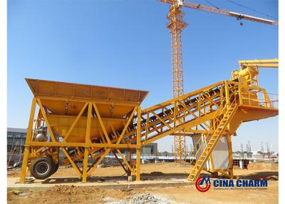 China Planta de procesamiento por lotes por lotes concreta móvil de YHZS35 22T para la construcción 30kw en venta