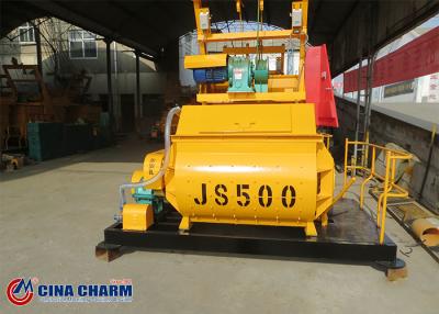 China Multi Purpose Twin Shaft Concrete Mixer Machine For Concrete Batching Plant for sale