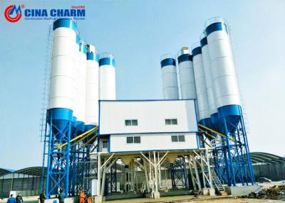 China Stationary Central Control Mini 120m3/H Automatic Concrete Batching Plant for sale