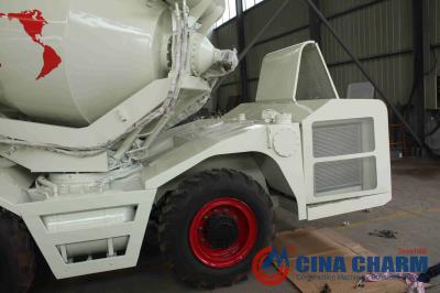 China Mobiele Kleine de Concrete Mixervrachtwagen van de Capaciteits Zelflading met Hydraulische Pomp Te koop