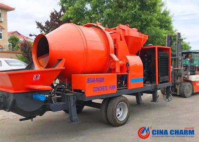 China 40m3/h concrete mixerpomp Te koop