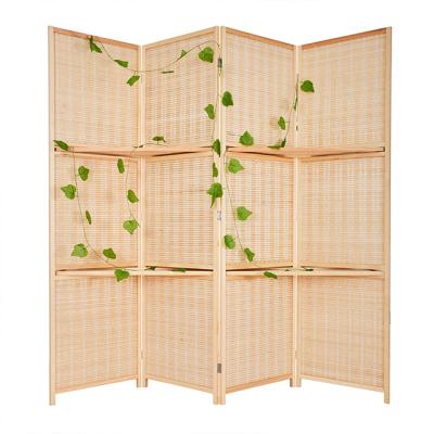 China Good Choice Natural Folding Bamboo Room Dividers Antique Collapsible for sale