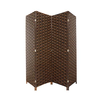 China Europe 3 Panels Rope Room Dividers Paper Screen for Living Room or Hotel for sale