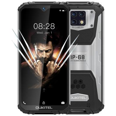 China Dual SIM Card OUKITEL WP6 6GB+128GB Unlocked Smartphone 4G Android 6.3 inch 10000 MAH Large Battery Water Drop Rugged Screen Phone 10000mah for sale