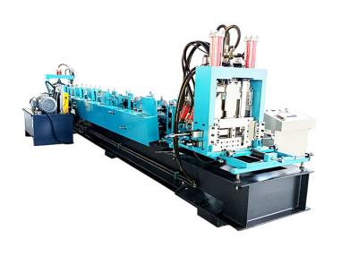 China Efficient PLC Cz Purlin Roll Forming Machine English Operation Language for sale