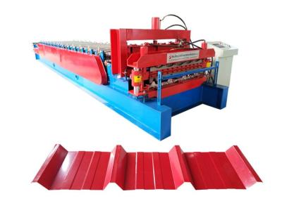 China 70mm Shaft Dia Roof Double Deck Roll Forming Machine For Metal Roofing Sheet for sale