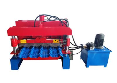 China Electric PLC Tile Glazed Tile Making Machine for sale