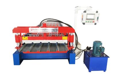 China Aluminium Roofing Corrugated Sheet Making Machine for sale