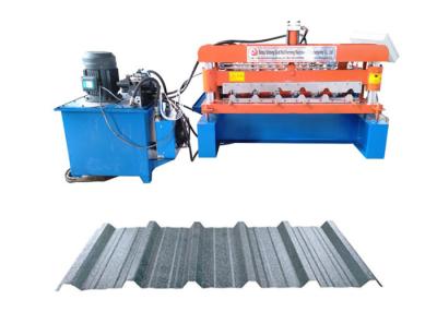 China IBR Trapezoidal Profile Metal Tile Roofing Sheet Roll Forming Making Machine for sale