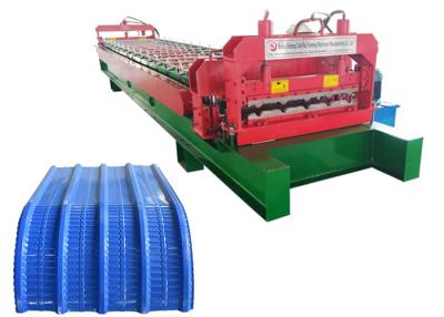 China Hydraulic drive high speed sheet metal roll forming machine with Cr12 cutter for sale