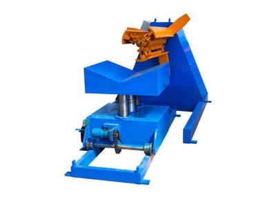 China Durable Hydraulic Decoiler Machine , Manual Decoiler Machine Raw Material GI / PPGI for sale