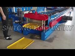 Lock Roofing Sheet Roll Forming Machine With Automatic System