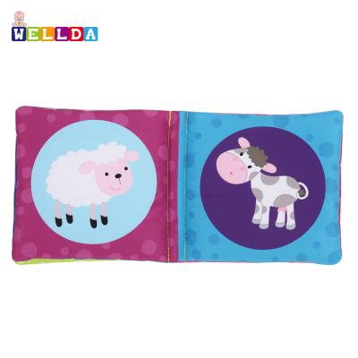 China Customized STUFFED Baby Cloth Book Baby Cloth Book Baby Educational Toys for sale