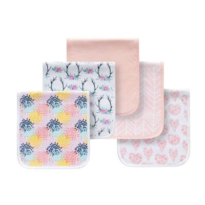 China 100% Child Safe Cotton Baby Burp Soft Newborn Baby Face Towel Muslin Burp Tissue Baby Washcloths for sale