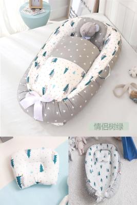 China EUROPEAN Adjustable Breathable Pillow Bag Baby Newborn Infant Nest With Bumper for sale