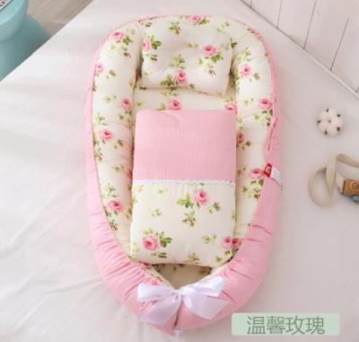 China New EUROPEAN style bedding set for newborn girls sofa baby nest for sale