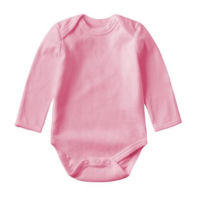 China Plain Short Sleeeves 100% Cotton Baby Rompers With Quick-Drying Properties for sale