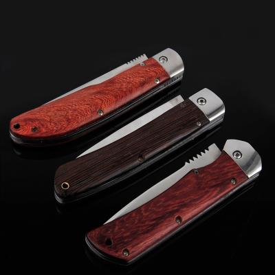 China Stonewash Screw Release Folding EDC Knife Survival Knife Helped Open Pocket Knife for sale