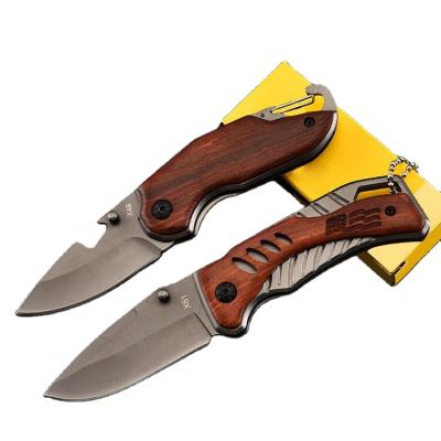 China G10 steel outdoor knife d2 knives hunting knife custom folding camping knife OEM for sale