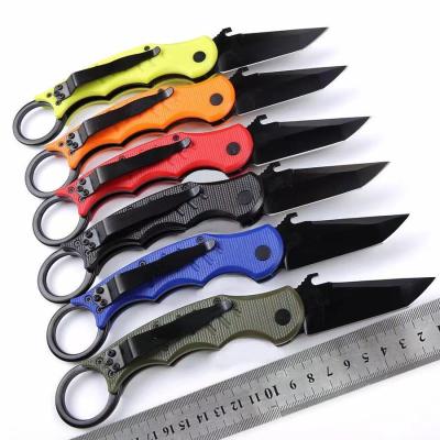 China Hot Selling Screw Release Stainless Steel Knife Pocket Survival Tactical Knife for sale