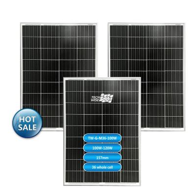 China Small photovoltaic equipment installation 100W 157mmx103mm, smart and convenient, fast for sale