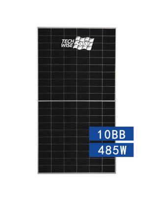 China Techwise TOP Efficient Solar Panels Techwise Solar Panels Large Power 485W 182mm for sale