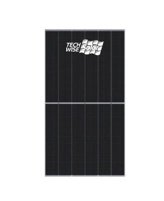 China Best big sale factory wholesale 650w 660w 210mm power solar panels bifacial 132 halves cell PV module 210mmx210mm for sale