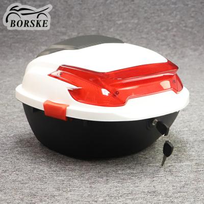 China Wholesale Universal Top Box Scooter Tail Motorcycle Luggage System Case Case Motorcycle Rear Trunk With Nice Price for sale