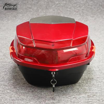 China Motorcycle Electric Top Case Box Motorcycle Luggage System Factory Direct Sale Motorcycle Tail Box Tail Box Fit Parts For Scooter for sale