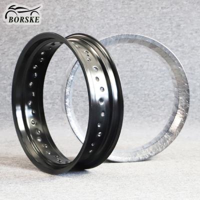 China Good Quality 6061/6063 T6 Alloy Custom 10 12 14 15 16 17 18 19 21 Inch Motorcycle Rim Aluminum Alloy Rim Spoke Wheel Rim for sale