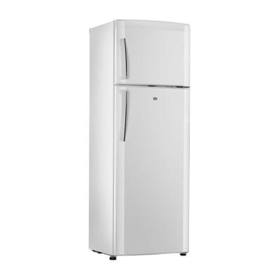 China Custom Home Hotel Smad Kitchen Double Door Rack Refrigerators With Freezers for sale