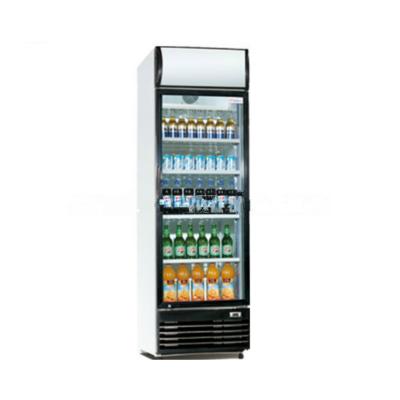 China High Quality Upright COMPRESSOR Refrigerators With Glass Front Door for sale