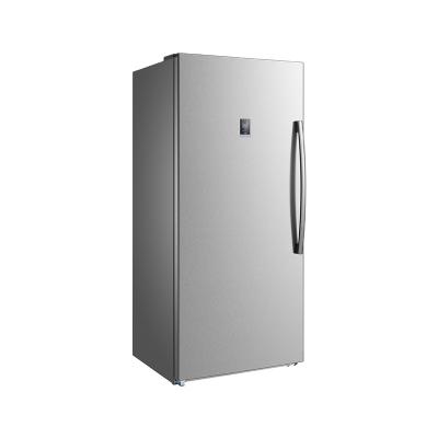 China Household Low Price Multifunctional Four Wheel Deep Upright Freezer With Door Alarm for sale