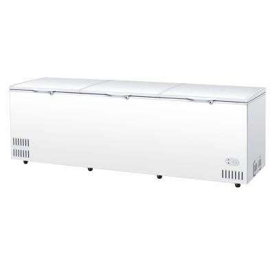 China Single-temperature chest style refrigerator, large size chest freezer, deep freezer for sale