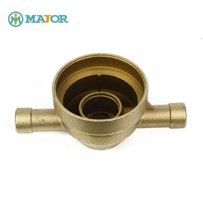 China Wholesale Water Meter Brass Die Casting Water Flow Meter Body for sale