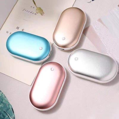 China Support Fast Heart Charging Heater Gifts for Winter Electric Reusable Portable USB Rechargeable Power Bank Mini Portable Hand Warmer Outdoor for sale