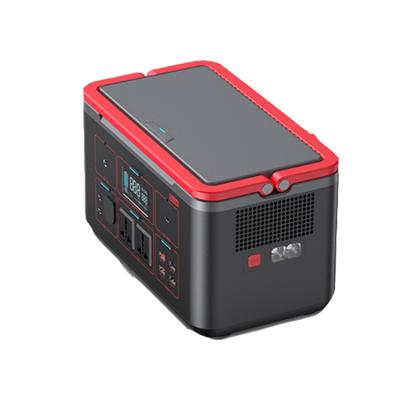 China Fast Charging Support 500W Wireless Solar Power Banks High Capacity Portable Outdoor Solar Power Station for sale