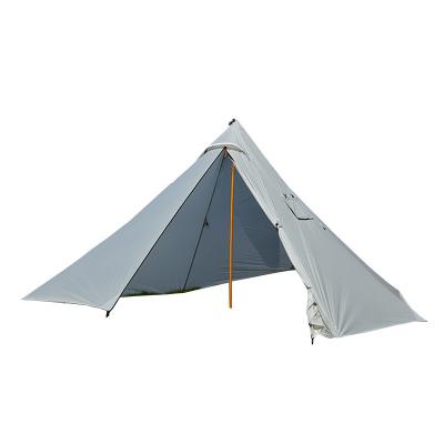 China Straight Tying Type Dream House Waterproof Canvas Indian Camping Teepee Tent For 4 Person 320X160cm for sale