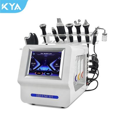 China Exfoliators 8 in 1 Bubble Facial Blackhead Water Hydra Dermabrasion Machine Aqua Peel Deep Cleaning Skin Hydraulic Facial Beauty Instrument for sale