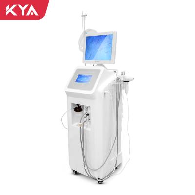 China Skin Tightening Double-screen Skin Care Beauty Instrument Deep Cleansing and Hydrating Facial Jet Machine Skin Rejuvenation Oxygen Water Plant for sale