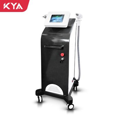 China ND Yag Laser Machine Eyebrow Dye Removal Head Q Switch Tattoo Dye Removal Dual Laser Noninvasive Instrument Dye Removal Beauty Instrument for sale