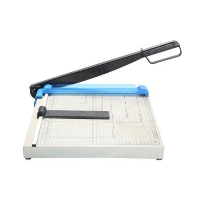 China GLD-A4 Plastic Size + ABS Steel Manual Desktop Guillotine Paper Cutter Machine for sale