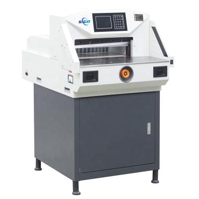 China 4608A A3 A4 Programming Control Electric Guillotine Paper Cutter Machine 460*460mm (18