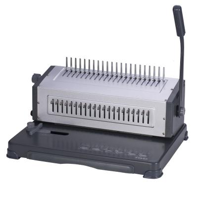 China 2088G heavy duty plastic comb ring binding machine with free printing LOGO Letter size; â ‰ ¤ A4 for sale