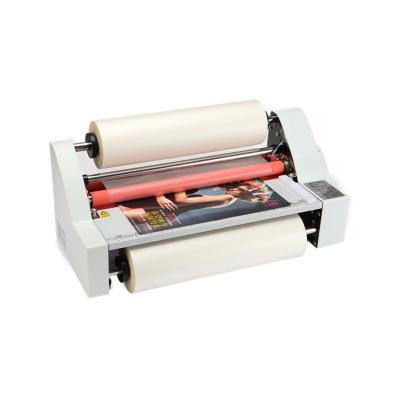 China Desktop Small Hot GARMENT A3 Roll Laminator Machine 350R for sale