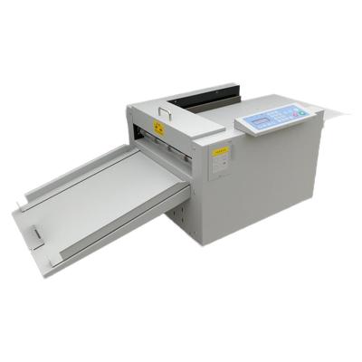 China SG-NC350 Semi Automatic 2in1 Hotels Paper Creasing And Digital Perforating Machine for sale