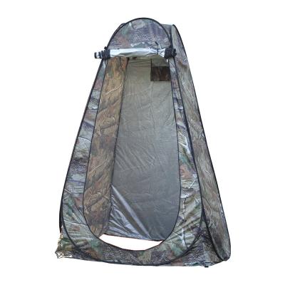 China Diagonal Tie Type Bathroom Toilet Tent Pop Pod Changing Room Privacy Camping Shower Tent for sale