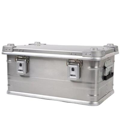 China Camping Waterproof Home Grain Car Storage Box Aluminum Alloy Storage Case Portable Outdoor Box for sale